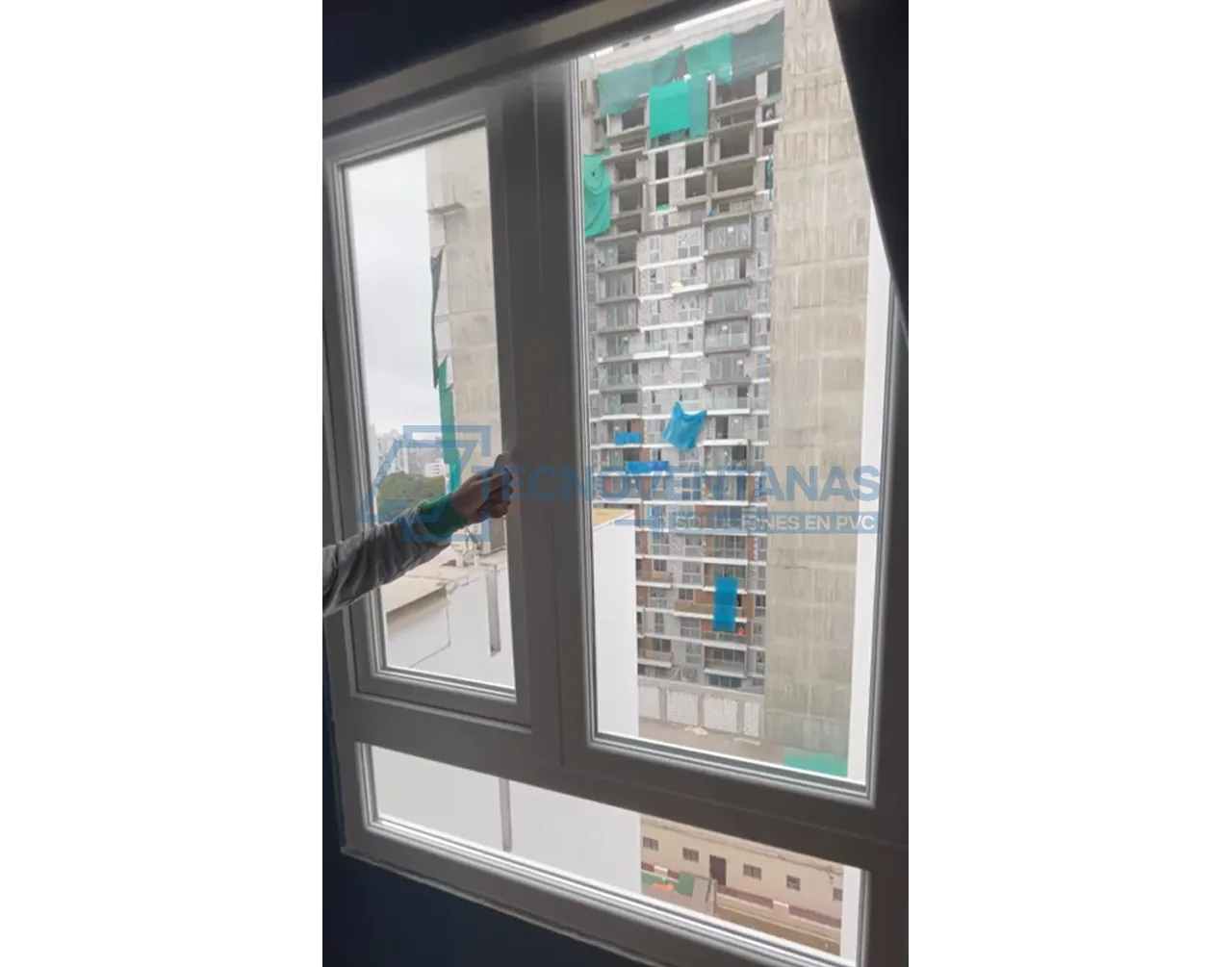 Instalación de ventanería PVC completa